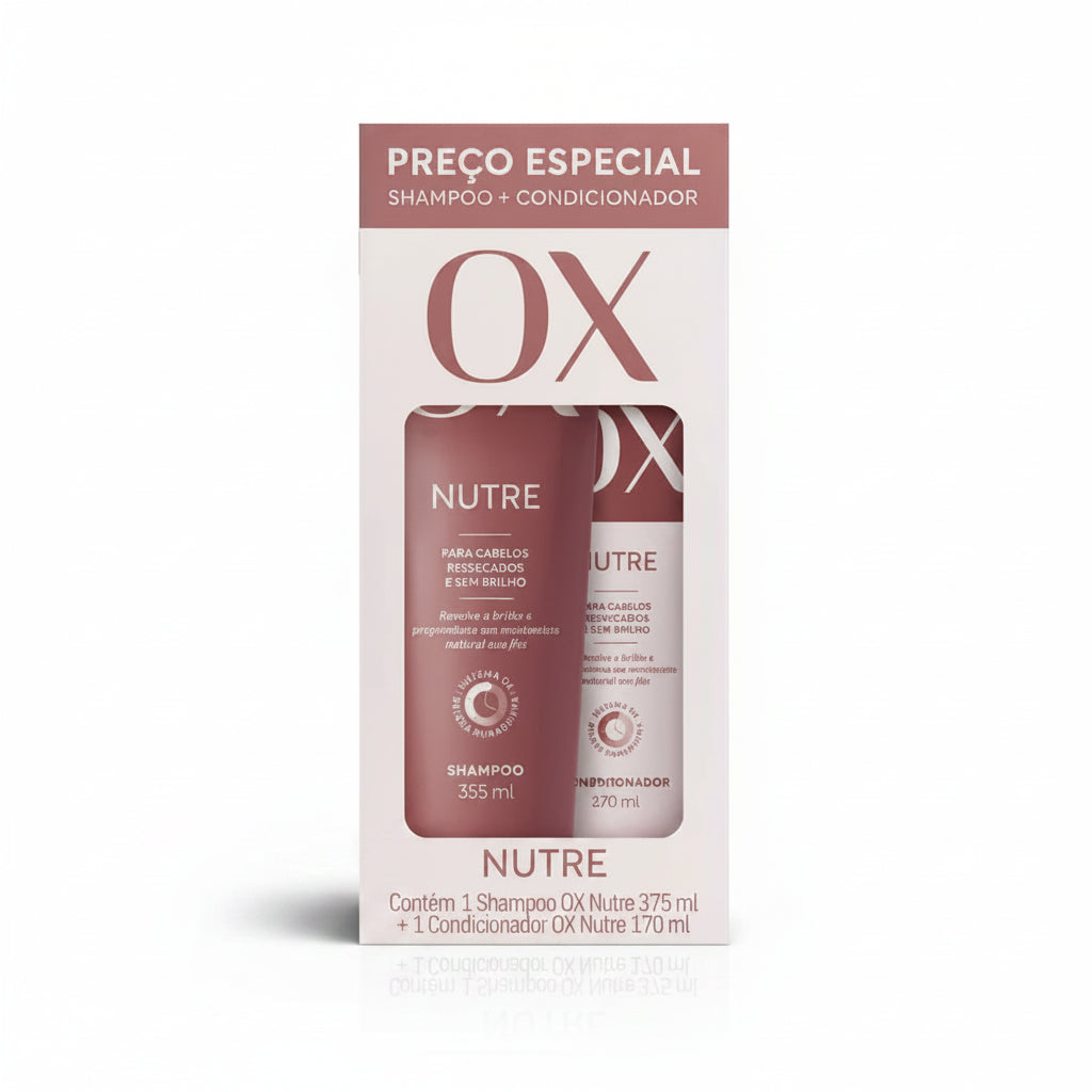 OX Nutre Shampoo + Conditioner Kit (400ml Each)